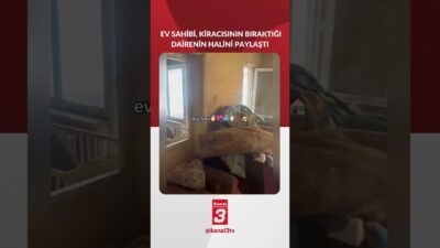 Balıkesir’de bir ev sahibi, kiracısının boşalttığı dairenin son halini paylaştı: