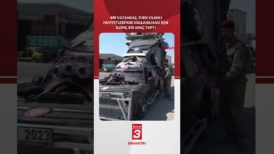 Aksaray’da bir vatandaş, Türk Silahlı Kuvvetleri’nde kullanılması için ilginç bir