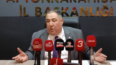 Mısırlıoğlu yaptığı açıklamada, Afyonkarahisar’ın haftalardır PTT Bölge Başmüdürlüğü talep ettiğini