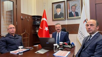 Eskişehir Valisi Hüseyin Aksoy başkanlığında, Eskişehir Valiliği’nde düzenlenen 2026 yılının