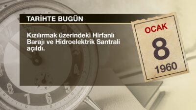 8 OCAK TARİH’TE BUGÜN İLGİNİZİ ÇEKEBİLİR Sıradaki Haber 7 OCAK