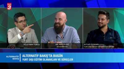 Alternatif Bakış programı Süleyman Topcu’nun sunumuyla izleyiciyle buluşuyor. Programın konukları;