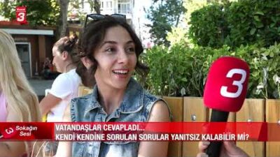 Bazen insan kendi kendine sorular sorar… Peki o sorular yanıtsız