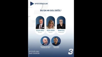 Orhan Kılıç moderatörlüğünde, FİFA Cokartlı eski hakem Selçuk Dereli ve