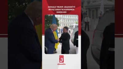 ABD Başkanı Donald Trump, Ukrayna lideri Zelenski’yi Beyaz Saray’da ağırlıyor.