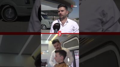 Eskişehir’de yaşayan erkek kuaförü Caner Yıldırım, 1 milyon 250 bin