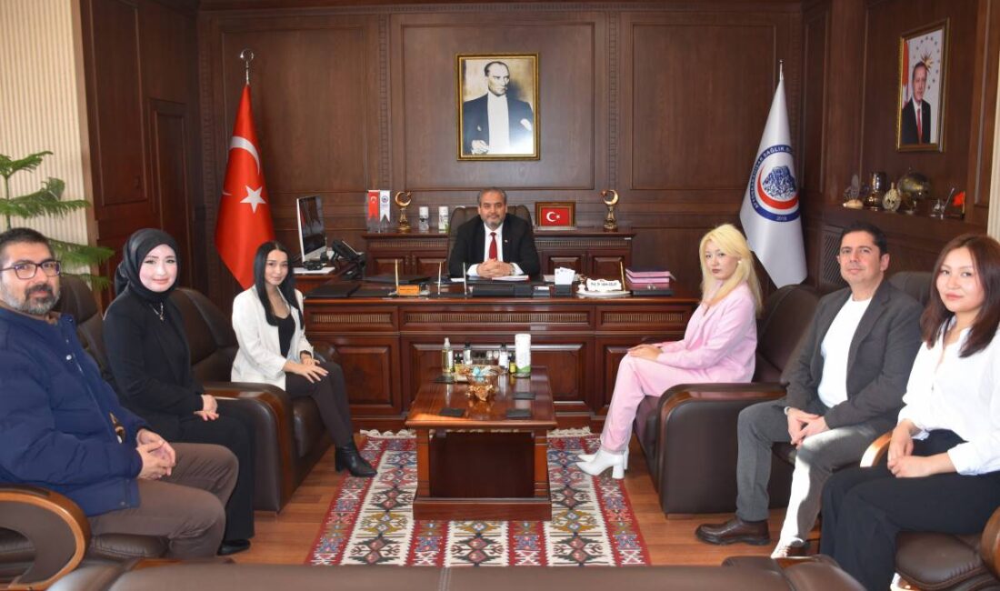 Kazakistan Hoca Ahmet Yesevi Üniversitesi’nden Nargiza Raushanbekova AFSÜ Tıp Fakültesinde,