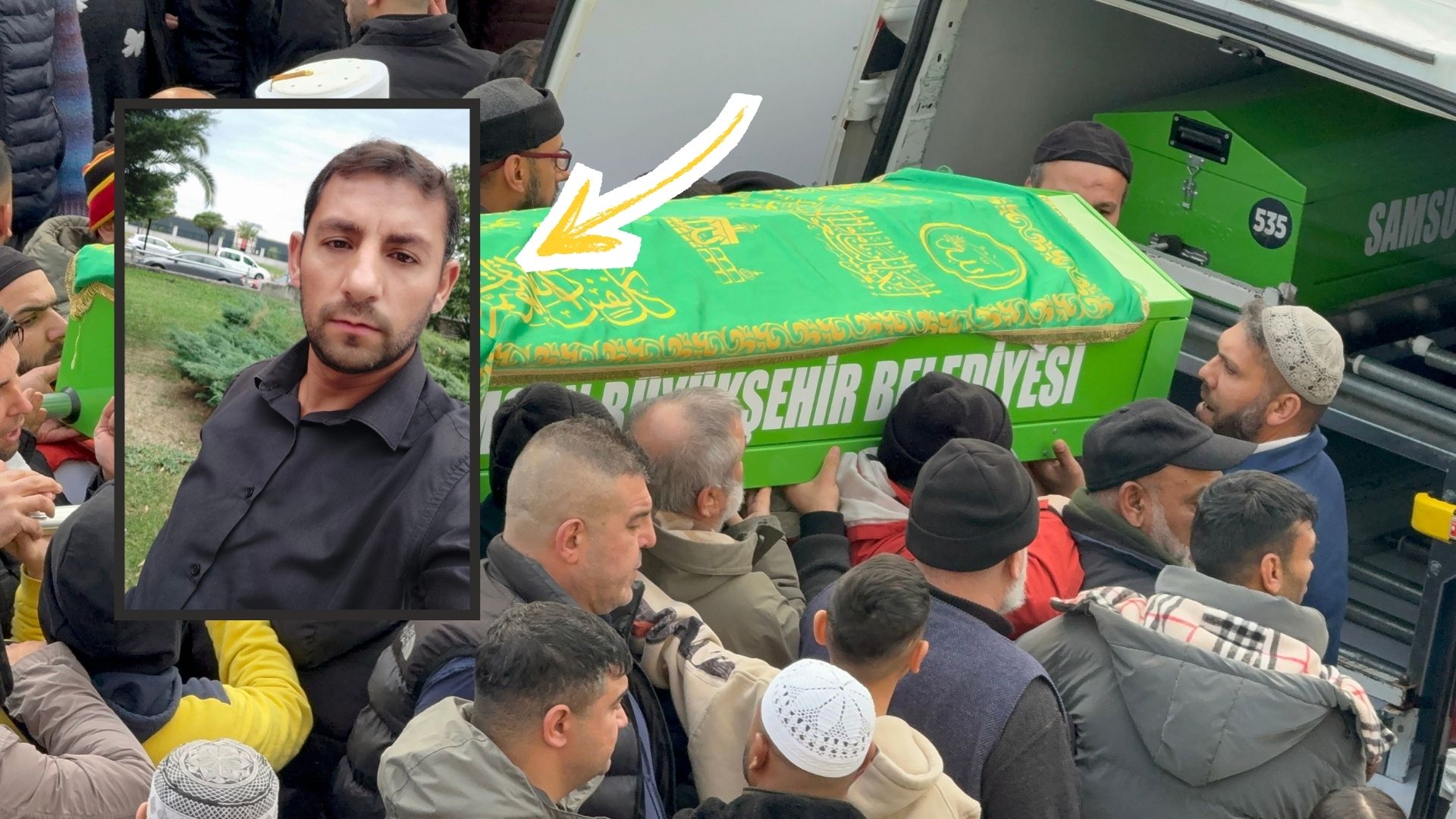 Samsun’un Canik ilçesinde, bir araç içerisinde uğradığı bıçaklı ve satırlı