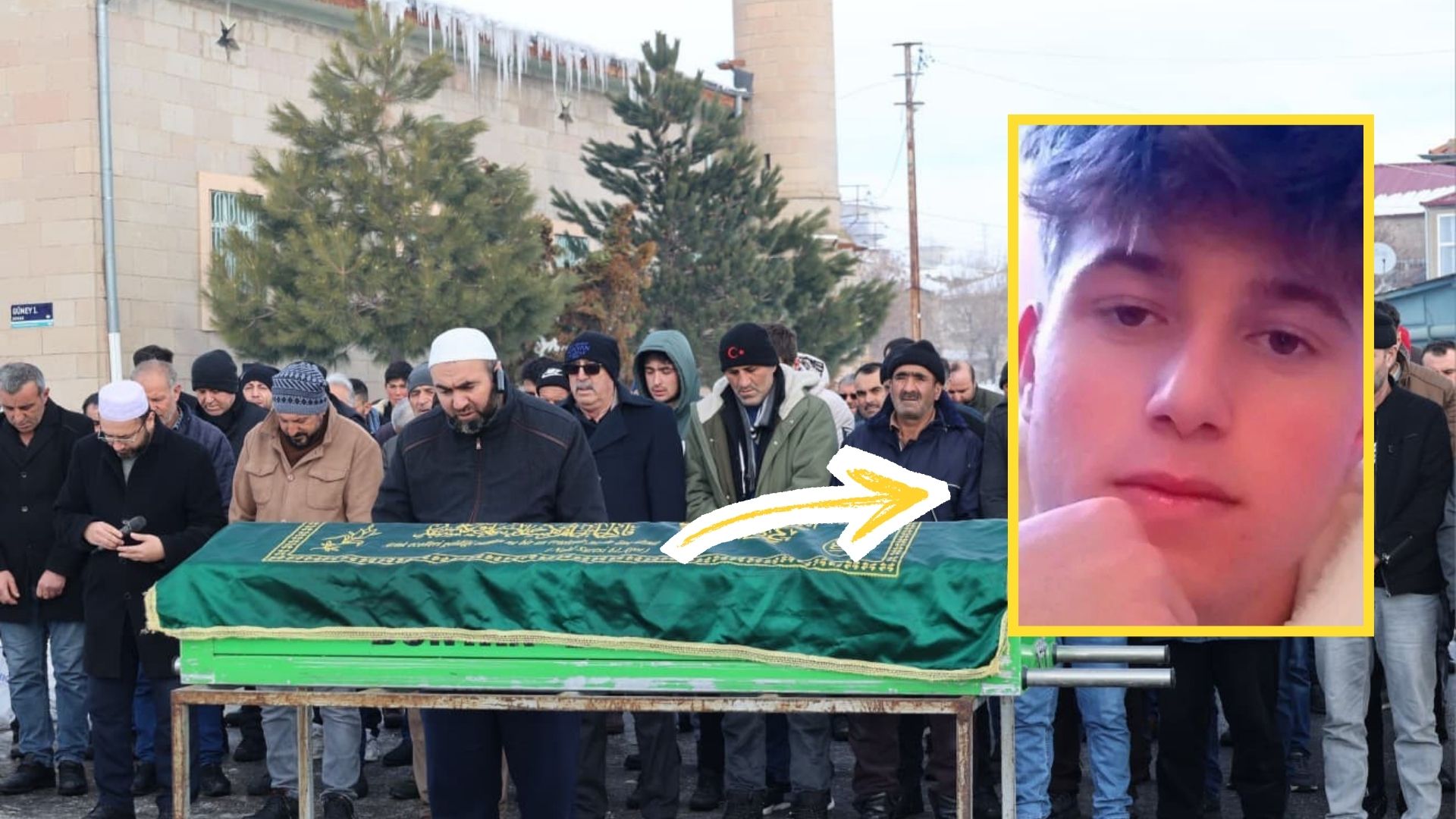 Kayseri’nin Melikgazi ilçesinde, dün akşam saatlerinde duştan çıktıktan sonra aniden