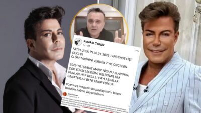 Fatih Ürek, 15 Ekim 2025 tarihinde evinde kahvaltı yaparken ani