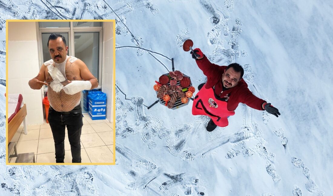 Fenomen tostçu cayır cayır yandı! Sivas’ta çektiği videolarla tanınan tostçu Raşit Yıldırım, kentteki dondurucu soğuğu