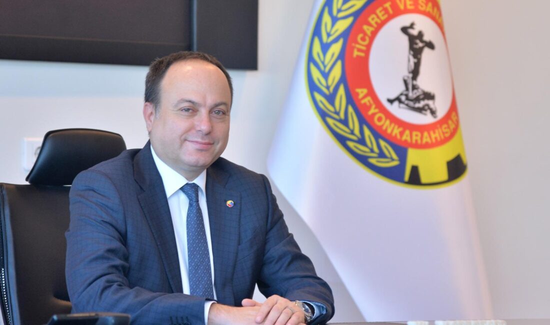 Afyonkarahisar Ticaret ve Sanayi Odası Yönetim Kurulu Başkanı Hüsnü Serteser,