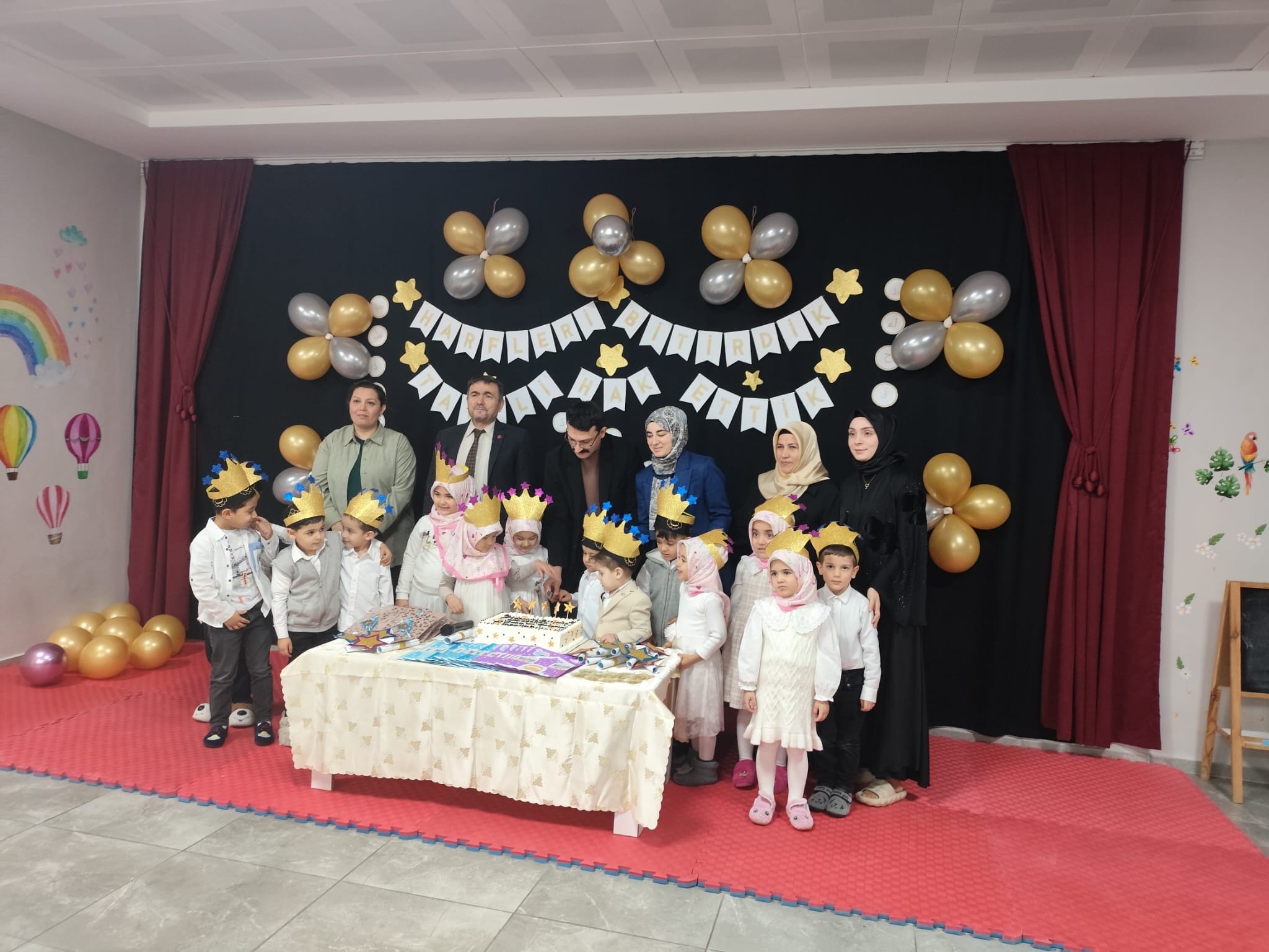 Emirdağ Müftülüğü koordinesinde yürütülen 4-6 yaş Kur'an kursu eğitimlerinde, temel