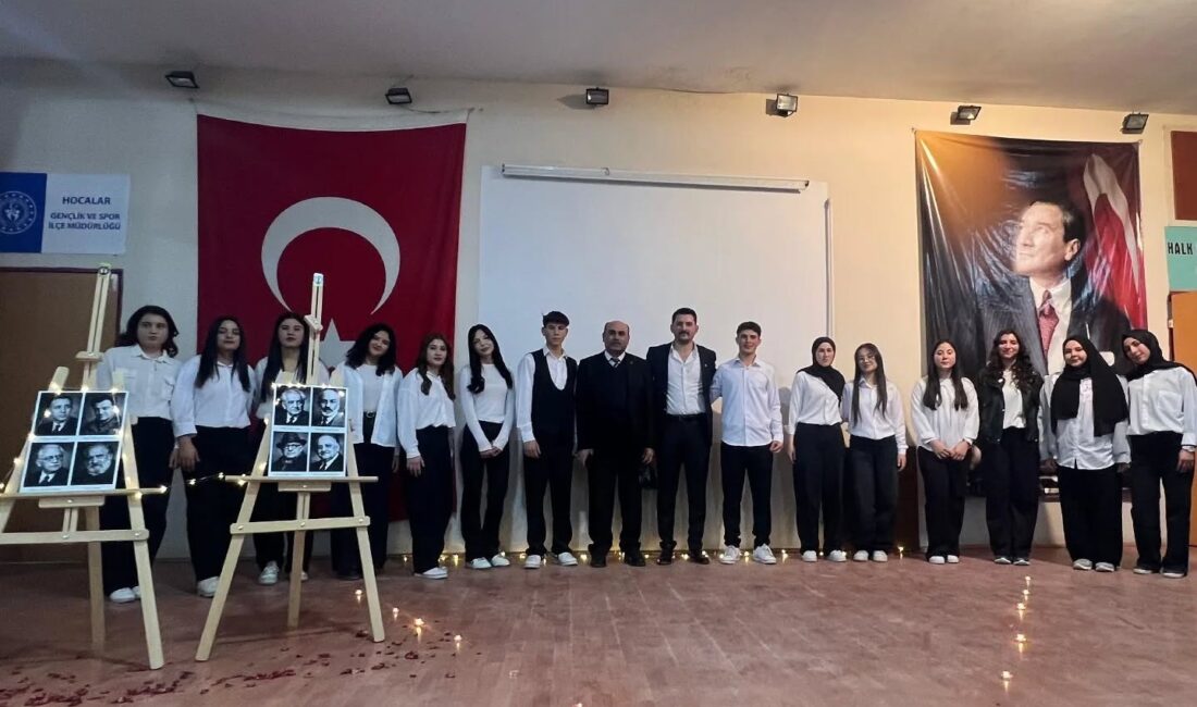 Millî Eğitim Bakanlığının Dönem Sonu Faaliyet Haftası etkinlikleri çerçevesinde Afyonkarahisar Hocalar