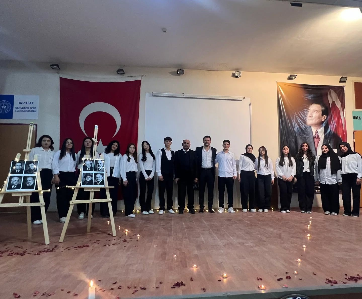 Millî Eğitim Bakanlığının Dönem Sonu Faaliyet Haftası etkinlikleri çerçevesinde Afyonkarahisar Hocalar