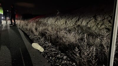 Konya’nın Meram ilçesinde eşiyle araç içerisinde tartıştıktan sonra yolun karşısına