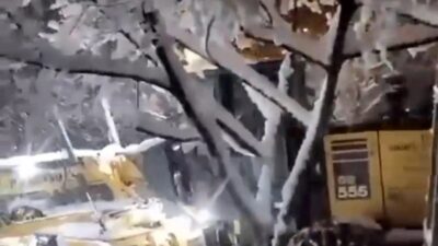 Sinop genelinde etkili olan yoğun kar yağışı ulaşımı ve enerji