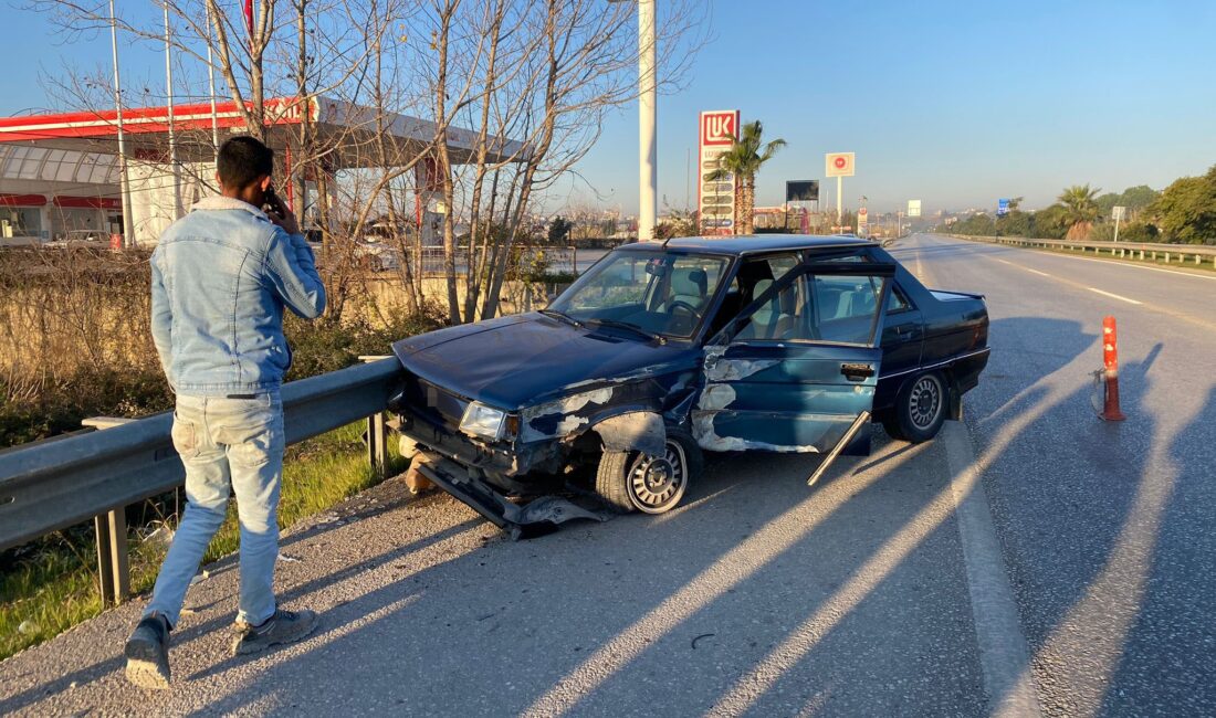 Kaza, sabah saatlerinde Serik – Manavgat D 400 kara yolu