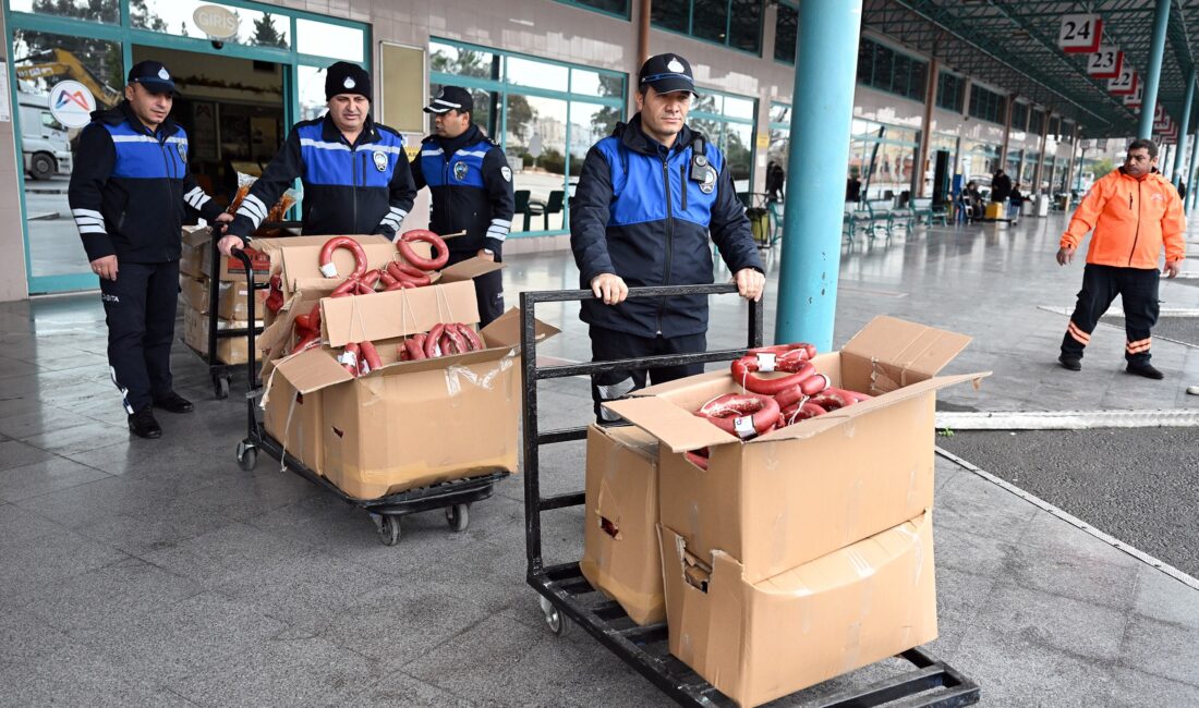 Tarsus-Çamlıyayla Zabıta Denetim Amirliği ekiplerinin yaptığı kontrollerde, Afyonkarahisar’dan yolcu otobüsüyle