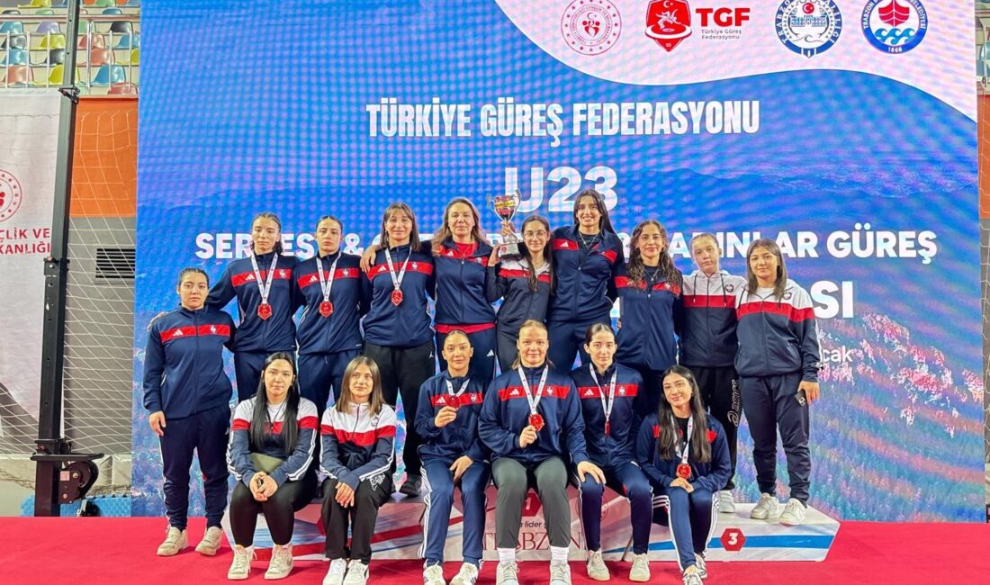 Trabzon’un ev sahipliğinde gerçekleştirilen U23 Türkiye Kadınlar Güreş Şampiyonası, 36