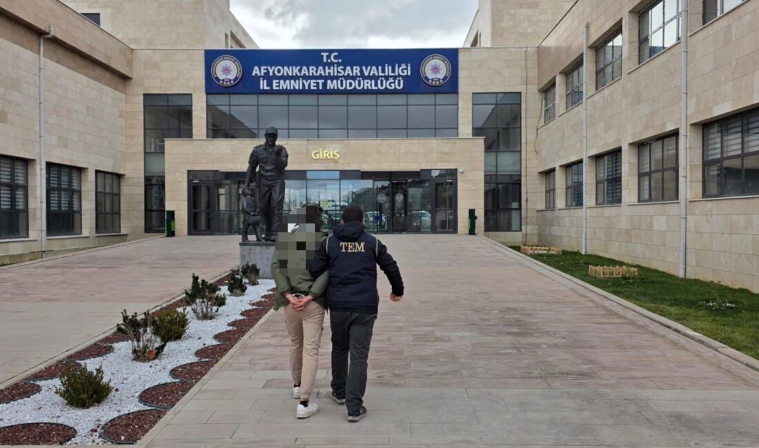 Afyonkarahisar İl Emniyet Müdürlüğü, terörle mücadele kapsamında yürüttüğü kararlı çalışmalarına