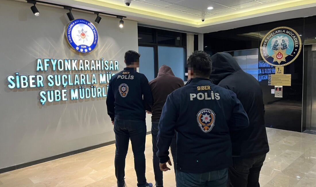 Afyonkarahisar’da internet üzerinden yapılan büyük bir dolandırıcılık vakası, emniyetin titiz