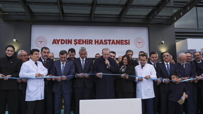 Cumhurbaşkanı Recep Tayyip Erdoğan, "Aydın Şehir Hastanemiz aynı zamanda bir