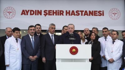 Erdoğan, Aydın Şehir Hastanesinin açılış töreninde yaptığı konuşmada, kentin şehir