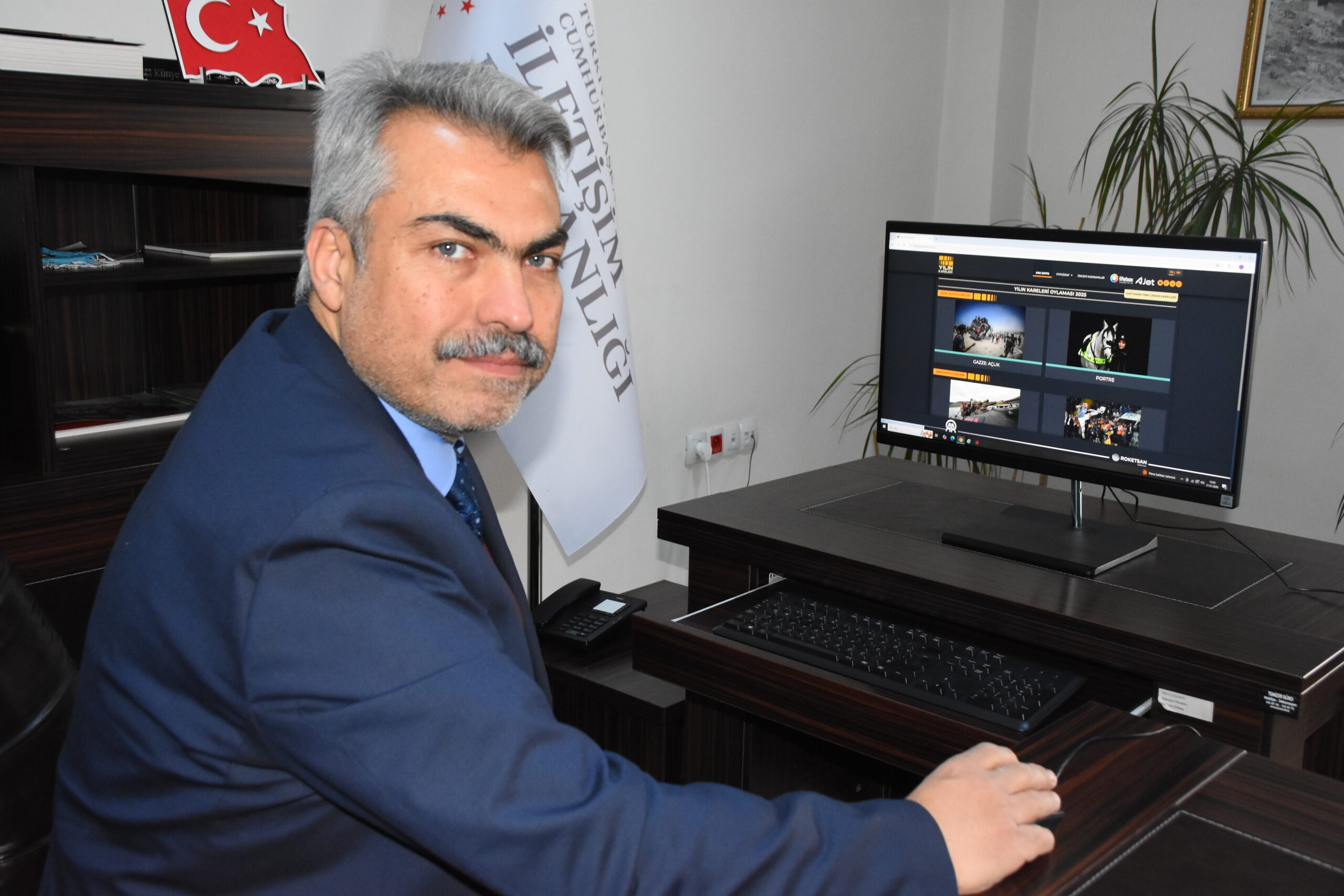 Cumhurbaşkanlığı İletişim Başkanlığı Afyonkarahisar Bölge Müdürü Uğur Ülgen, Anadolu Ajansının