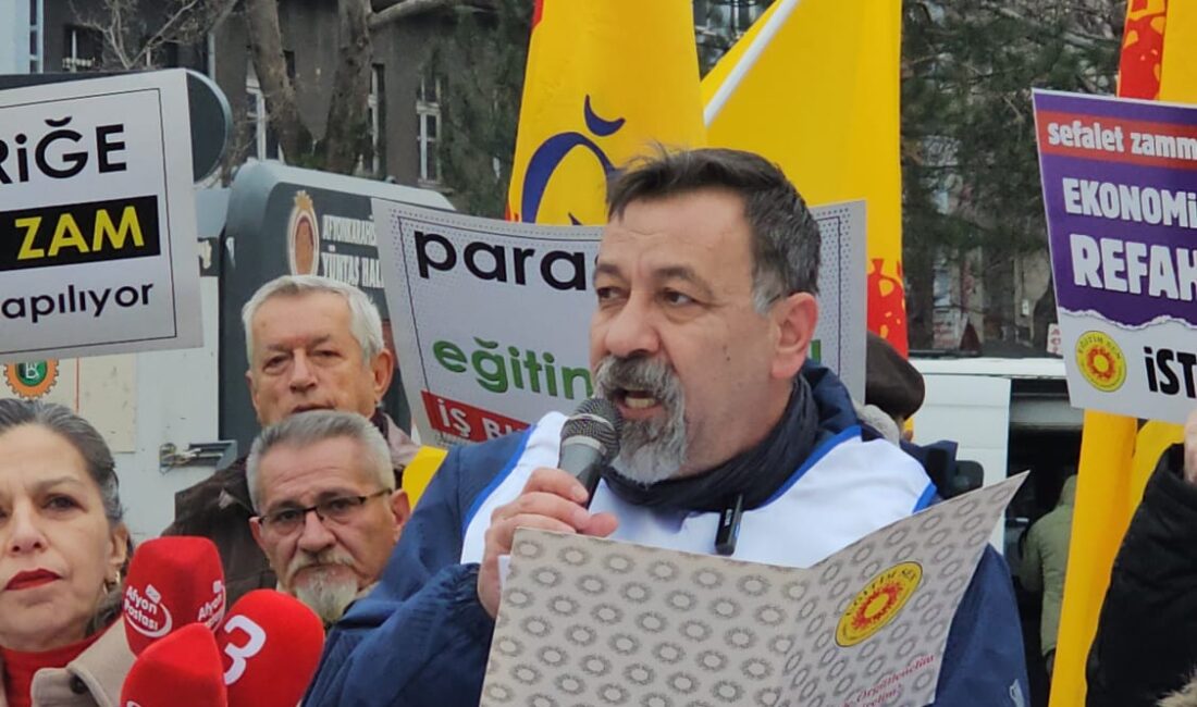 “OCAK AYINDAN İTİBAREN EK YÜZDE 20 ARTIŞ İSTİYORUZ” Karaaslan, maaşların