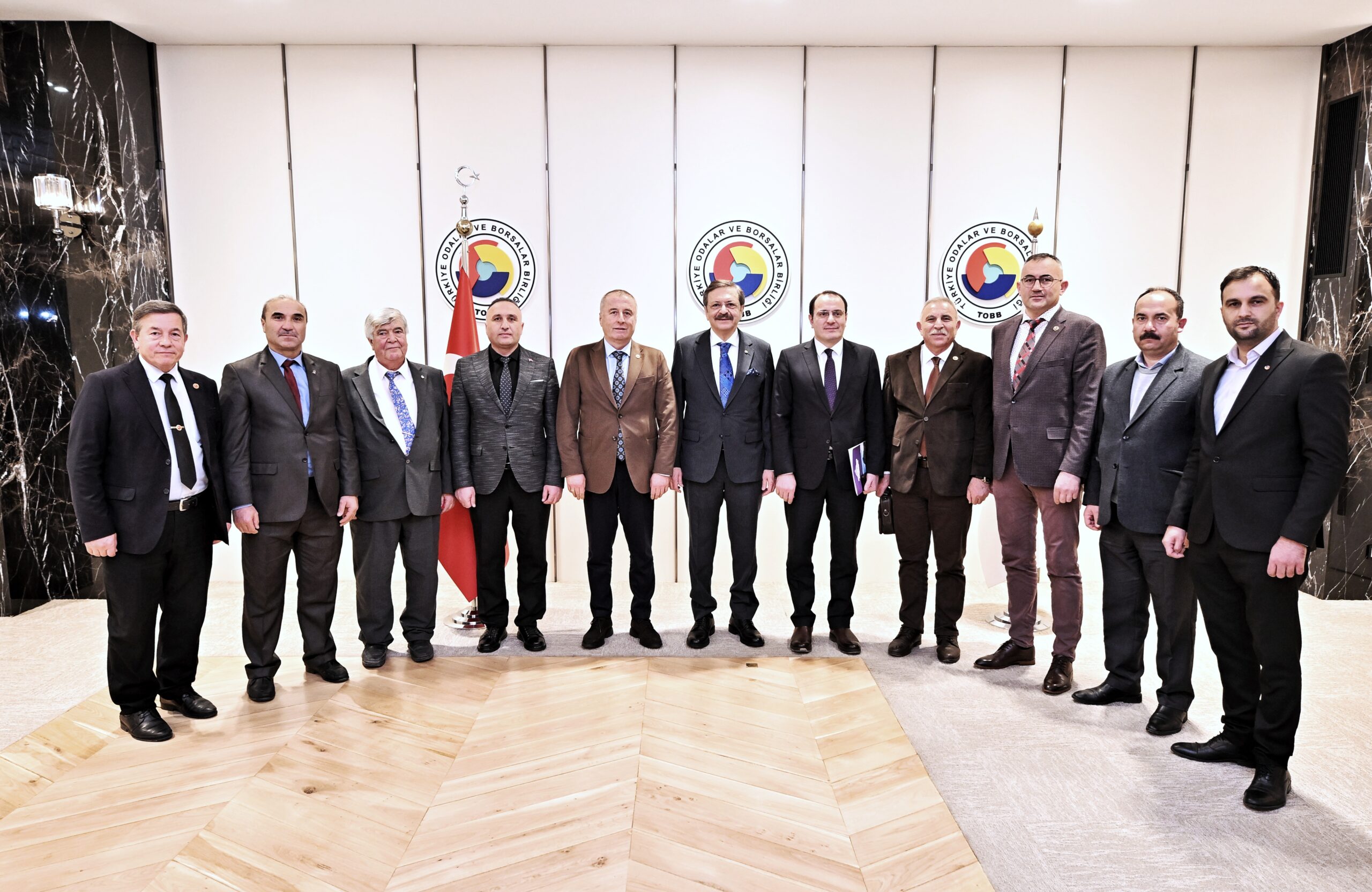 Türkiye Odalar ve Borsalar Birliği (TOBB) Başkanı M. Rifat Hisarcıklıoğlu,