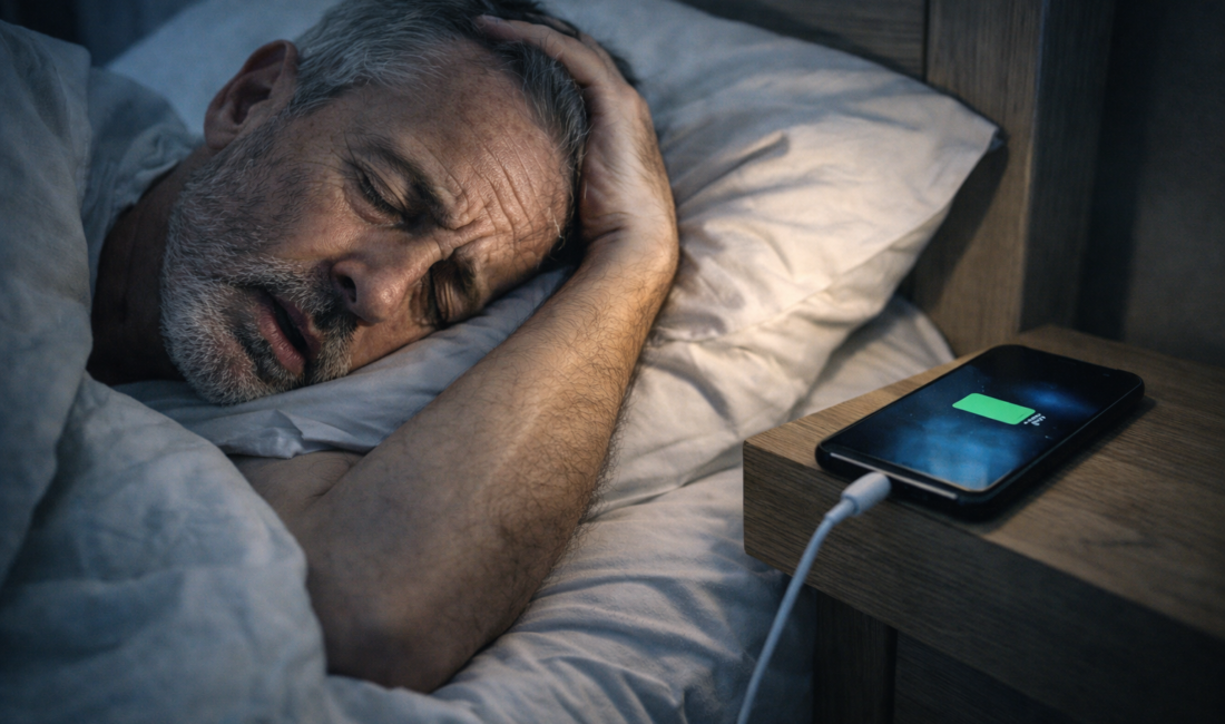 Geceleri telefonla burun buruna uyumak sadece radyasyon riski taşımıyor, aynı