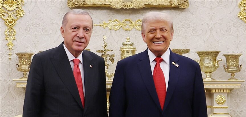 Cumhurbaşkanı Recep Tayyip Erdoğan, ABD Başkanı Donald Trump ile telefonda