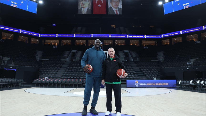 Cumhurbaşkanı Recep Tayyip Erdoğan, eski Amerikan Ulusal Basketbol Ligi (NBA)