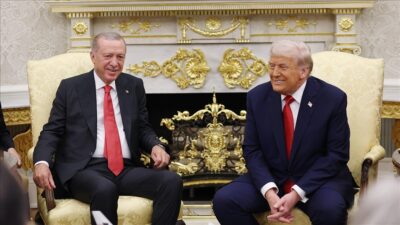 Cumhurbaşkanı Recep Tayyip Erdoğan, ABD Başkanı Donald Trump ile telefonda