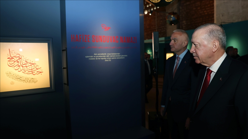 Cumhurbaşkanı Erdoğan, Tophane-i Amire Kültür ve Sanat Merkezi’nde düzenlenen Hane