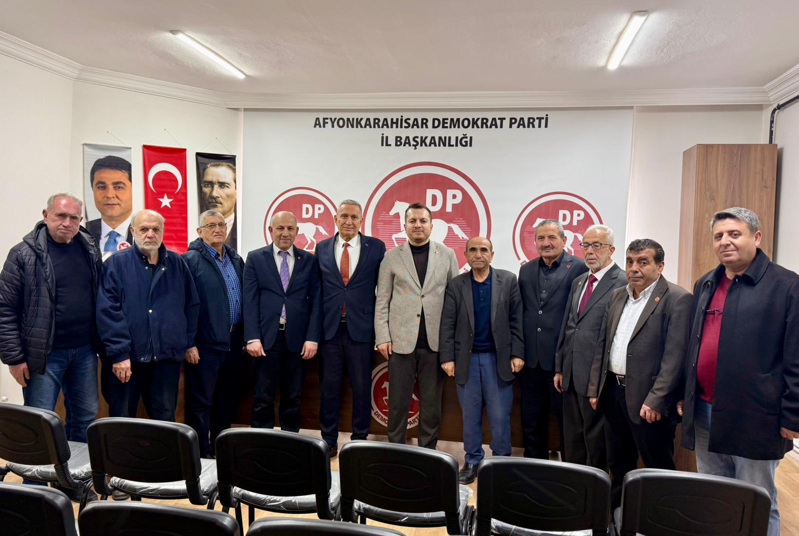 Demokrat Parti Afyonkarahisar İl Başkanı Hikmet Bülbül, Saadet Partisi Afyonkarahisar