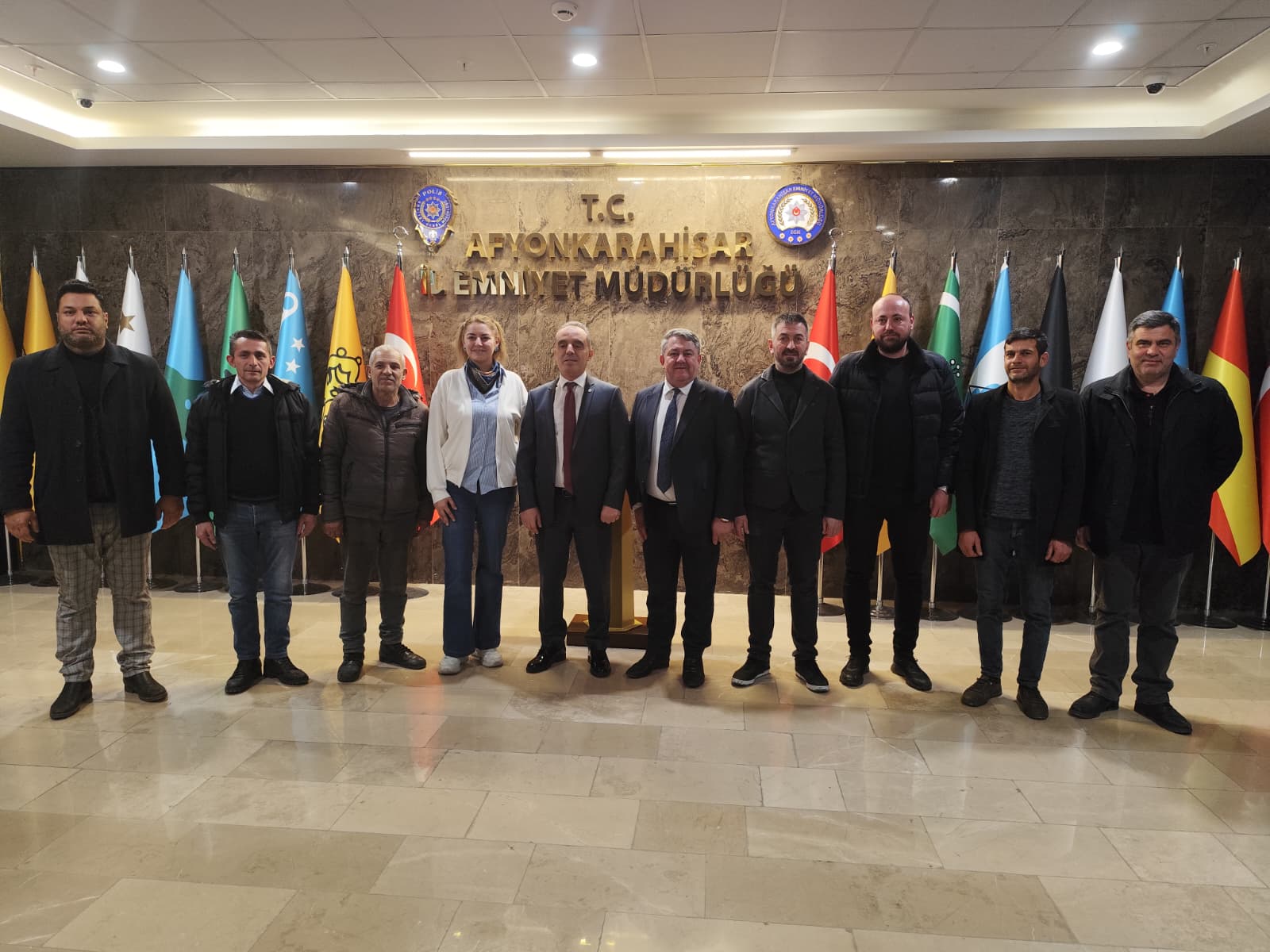 Madeni Sanatkârlar Odası Başkan adayı Hakan Dilek, İl Emniyet Müdürü