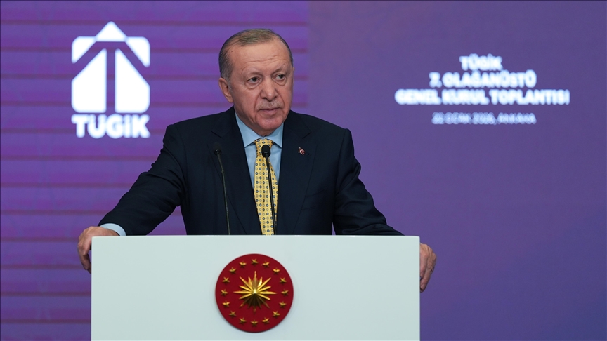 Cumhurbaşkanı Erdoğan, "Yeniden şekillenen dünya düzeninde kutupbaşlarından birisi inşallah Türkiye'miz