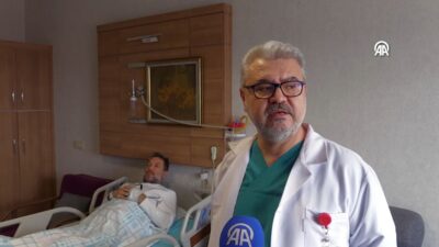 Afyonkarahisar Devlet Hastanesi’nde tedavi gören şeker hastası Yüksel Gündü’nün, enfeksiyon