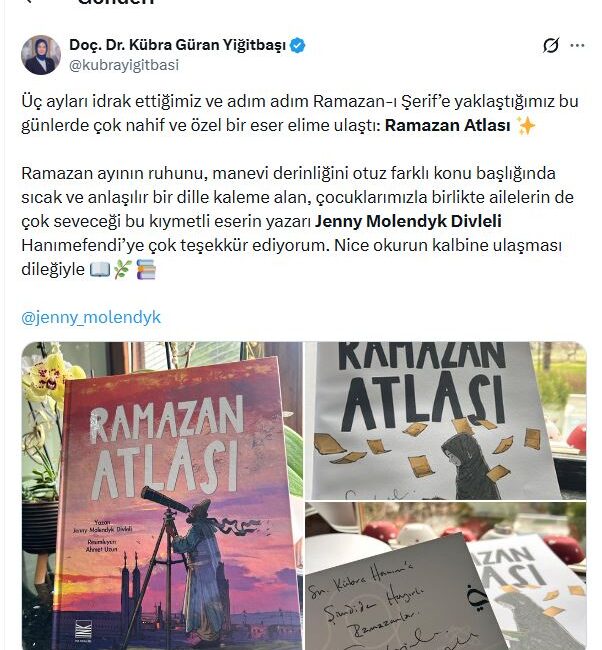 Afyonkarahisar Valisi Doç. Dr. Kübra Güran Yiğitbaşı, yaklaşan Ramazan ayı
