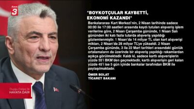 KANAL 3 YOUTUBE KANALINA ABONE OL https://www.youtube.com/kanal3tvyayin… Mobil Uygulamalar ➤