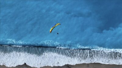 Muğla'nın Fethiye ilçesindeki Babadağ'dan 2025'te 194 bin 613 kişi yamaç