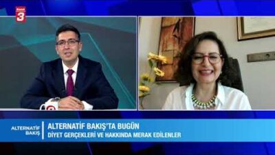 Süleyman Topcu sunumuyla Alternatif Bakış programının bugünkü konuğu Diyetisyen Neslihan