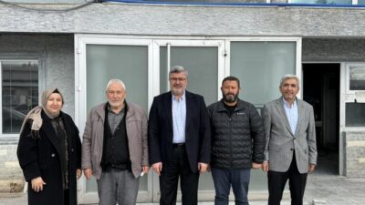 AK Parti Afyonkarahisar Milletvekili Ali Özkaya, İscehisar ilçesinde gerçekleştirdiği ziyaretler
