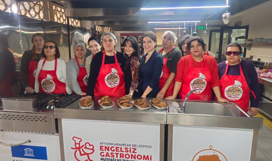 Afyonkarahisar Belediyesi Kültür ve Sosyal İşler Müdürlüğüne bağlı Engelsiz Gastronomi