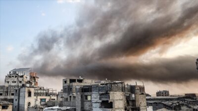 İsrail ordusu, ateşkes anlaşmasına rağmen Gazze Şeridi’nin çeşitli bölgelerinde hava