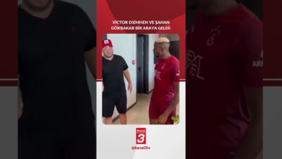 Victor Osimhen ve Şahan Gökbakar buluştu: – Bana filmlerinde rol
