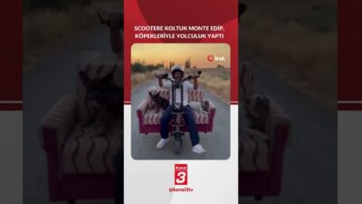 Muğla’da yaşayan bir vatandaş, elektrikli Scooterin üzerine koltuk monte edip,