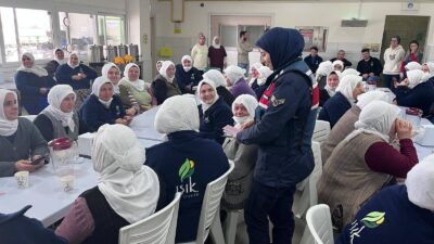 Gerçekleştirilen çalışmada 186 vatandaşa, “Kadına El Kalkamaz” anlayışı çerçevesinde kadına